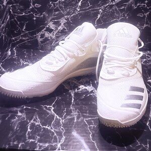 Big & Tall Men Shoes US Size 17 Barley Worn Adidas Icon V Men’s Turf Shoes